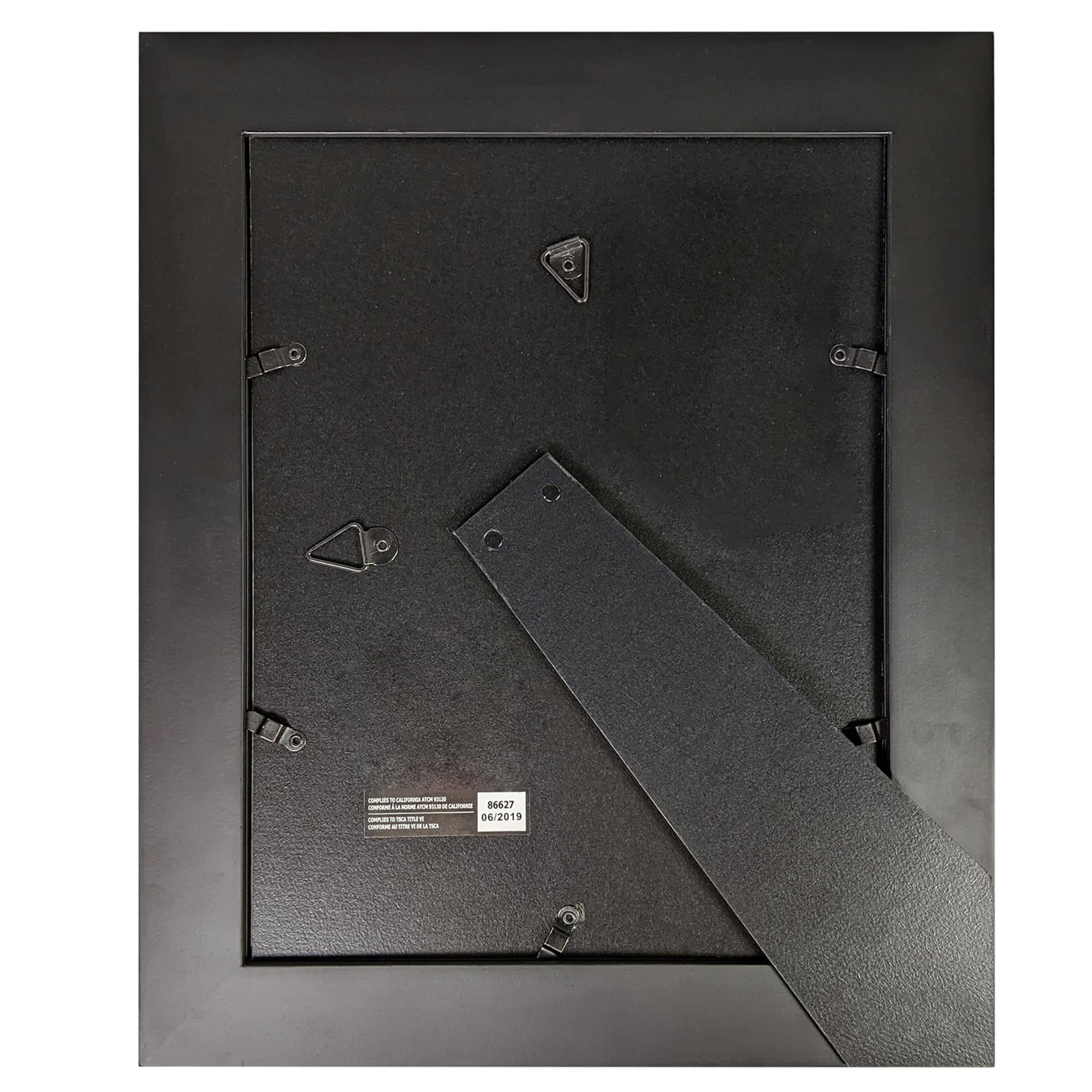 Expressions™ 8.5" x 11" Black Document Frame by Studio Décor®